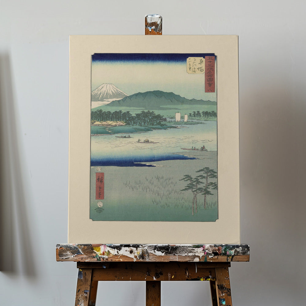 River Highway vid Utagawa Hiroshige | Canvas