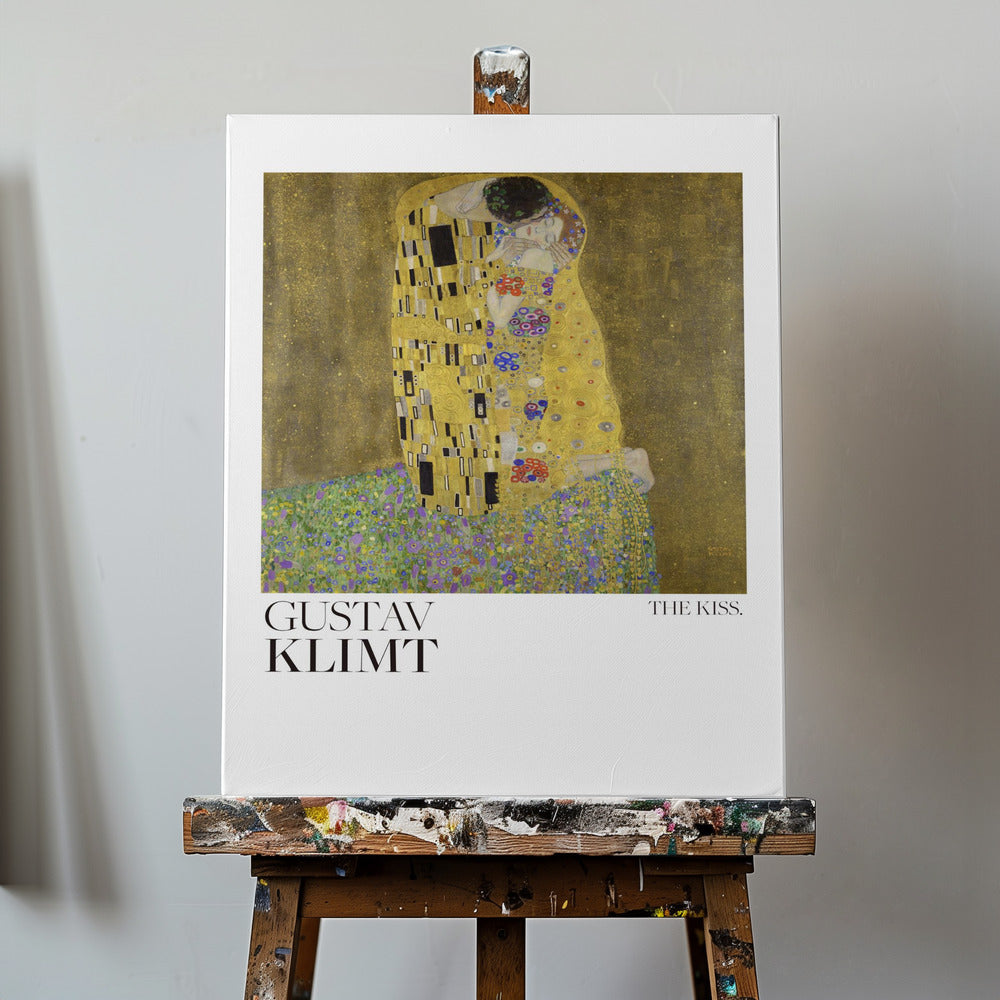 El beso (1907-1908) Posters - Impresiones de Arte | Impresiones en Lienzo