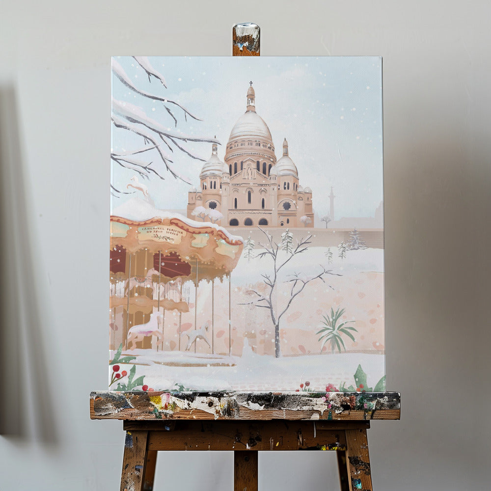 Invierno en París | Impresiones en Lienzo