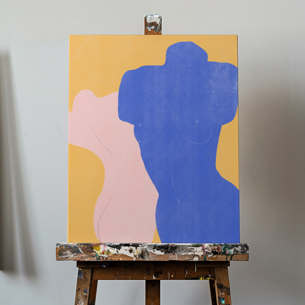 Colorful Torso Silhouettes | Canvas