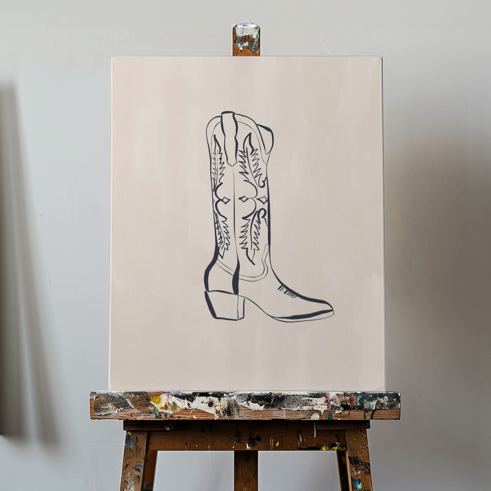 Cowboy Boots By Ivy Green Illustrations | Canvas