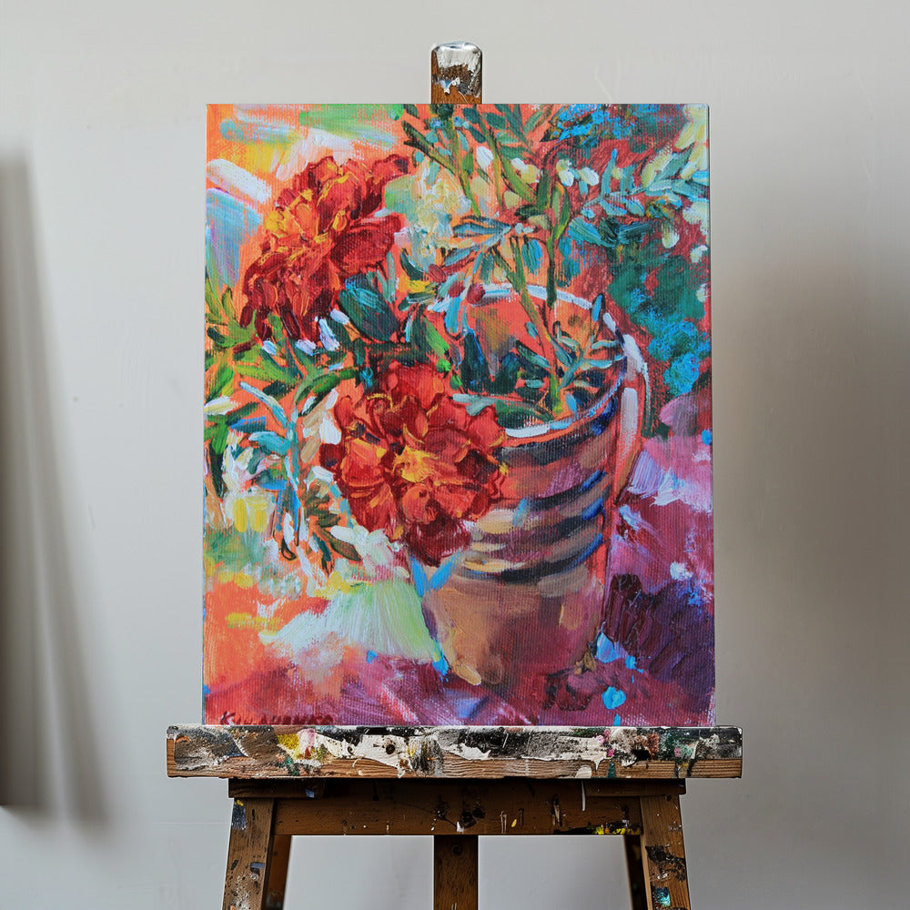 Calendule in tazza | Stampe su Tela