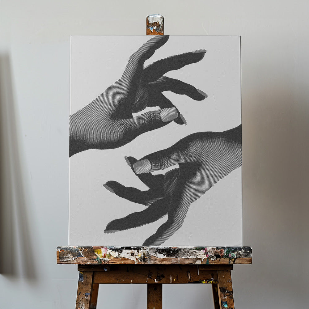 Mani B&W | Stampe su Tela