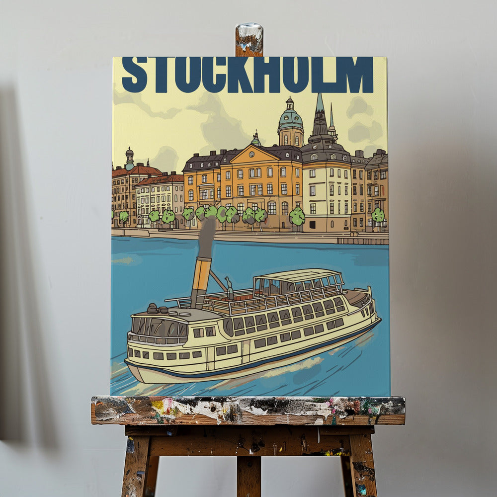 Sztokholm | Wydruki na łótnie