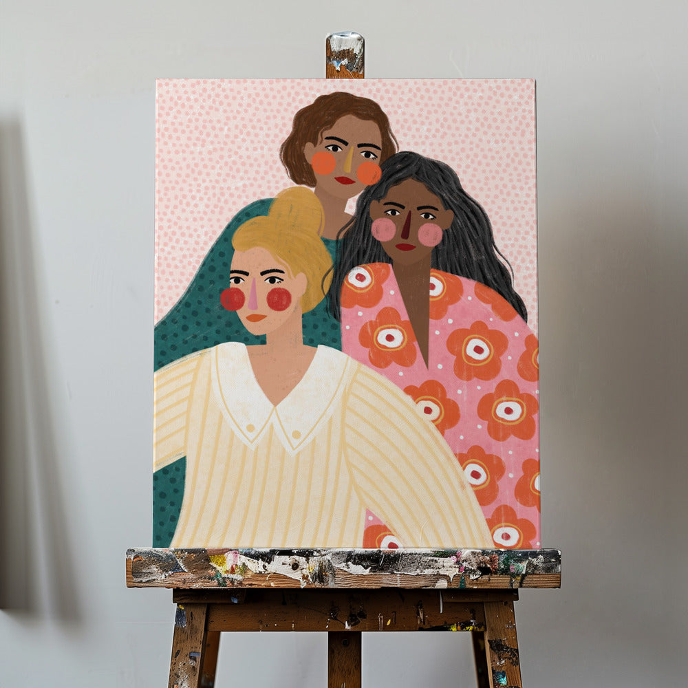 Girl Friends | Canvas
