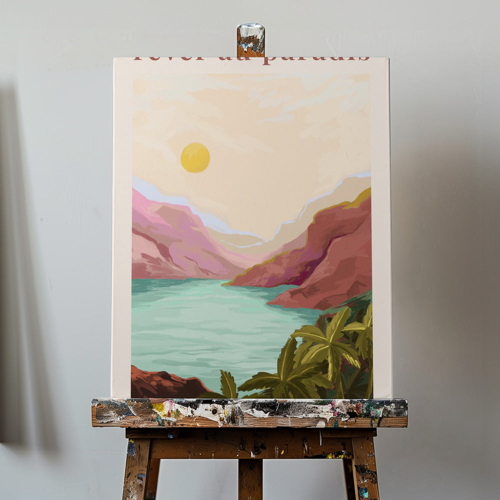 Soñando con el Paraíso - Sol | Impresiones en Lienzo