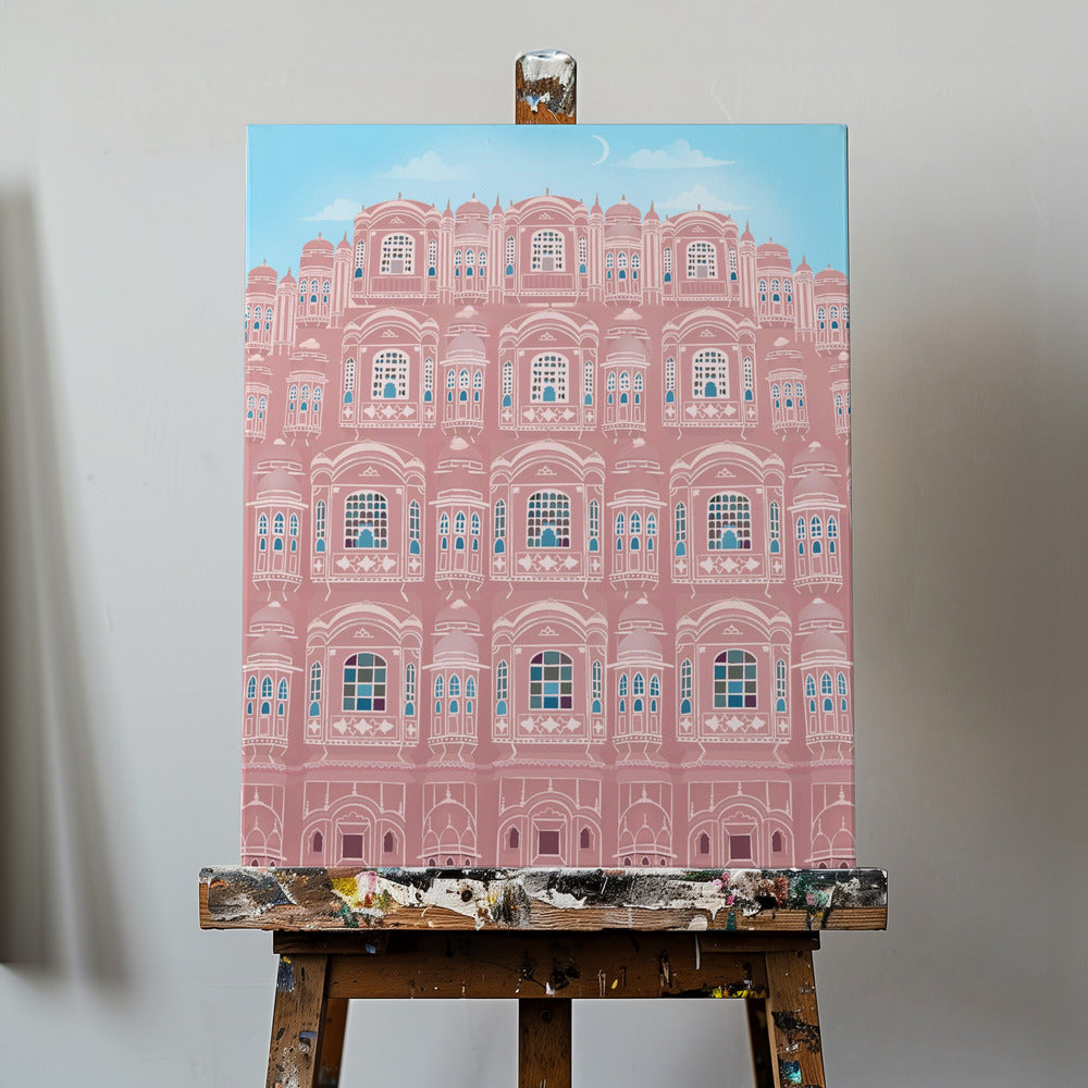 Jaipur, Indien | Canvas