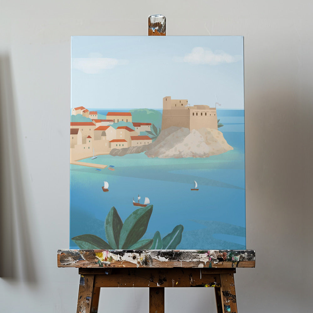 Dubrovniks fästning | Canvas