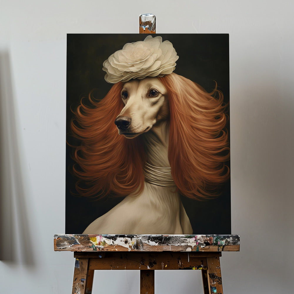 Perro humano 0002 2024 Diciembre Posters - Impresiones de Arte Mujer Perro 6.jpg | Impresiones en Lienzo