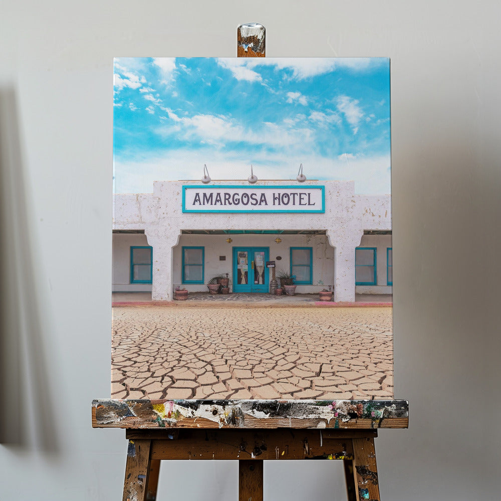 Hôtel et opéra historique Amargosa à Death Valley Junction, Californie | Tableaux sur Toile
