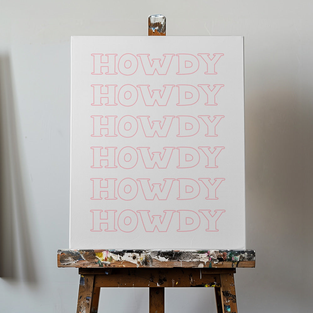 Salut rose | Tableaux sur Toile