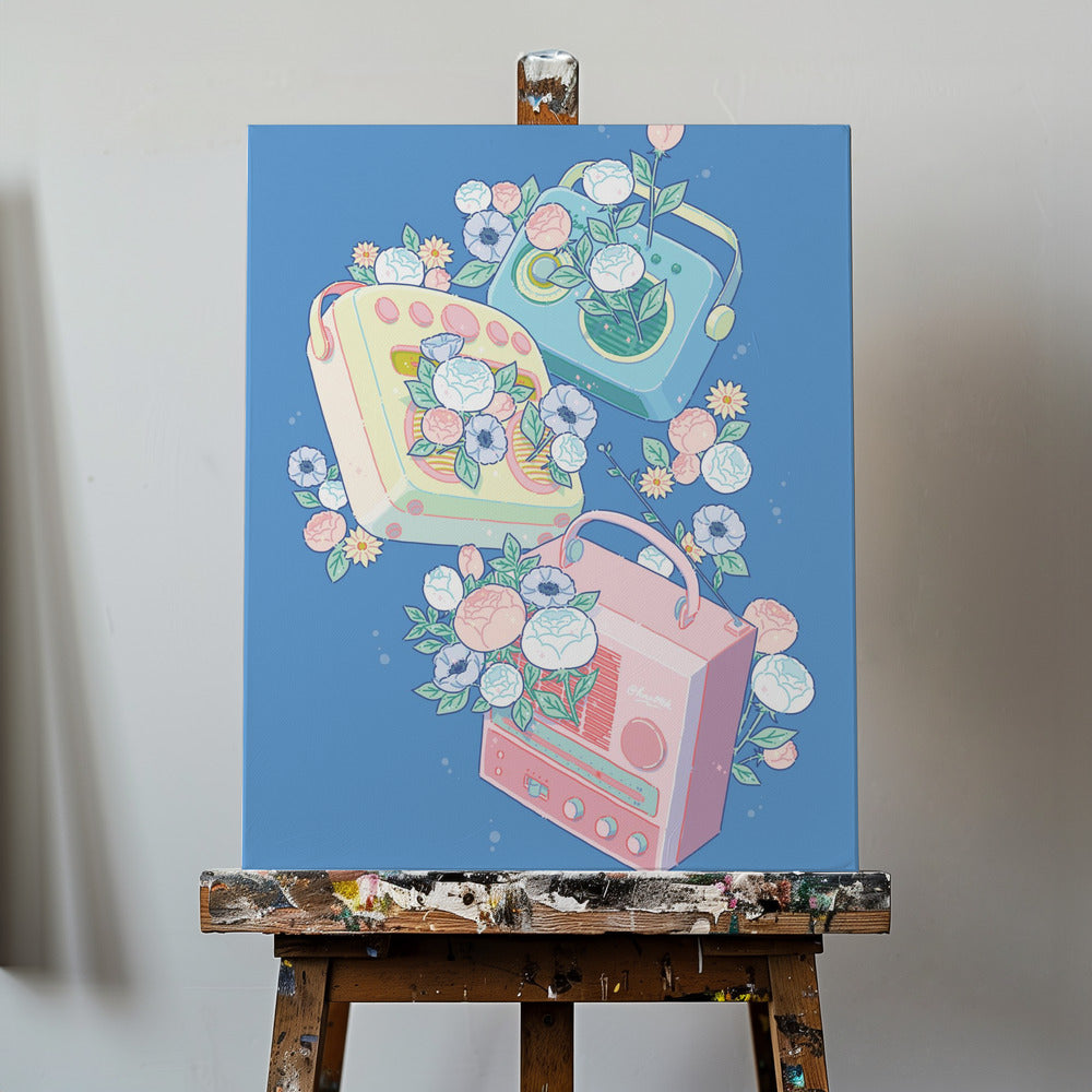 Radio (blue) | Canvas