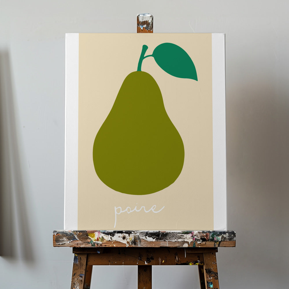 La Poire (mörkgrön) | Duk
