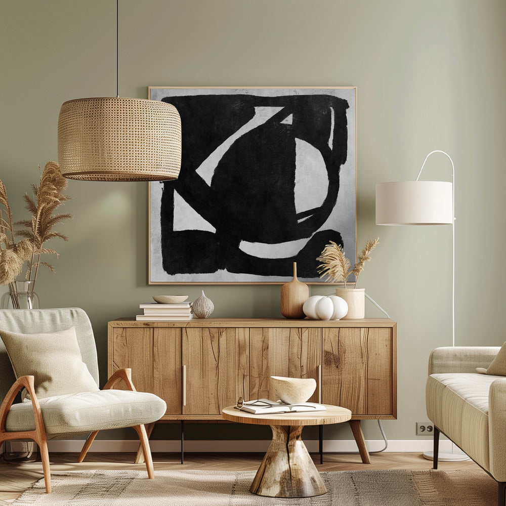 Abstrakt melodi nr 6 | Canvas