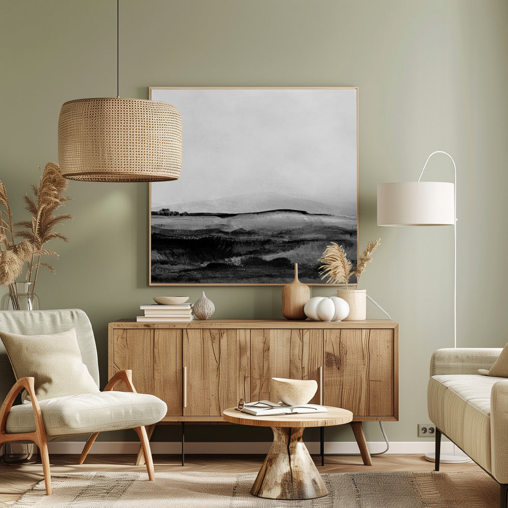 Paysage Mono No1 | Tableaux sur Toile