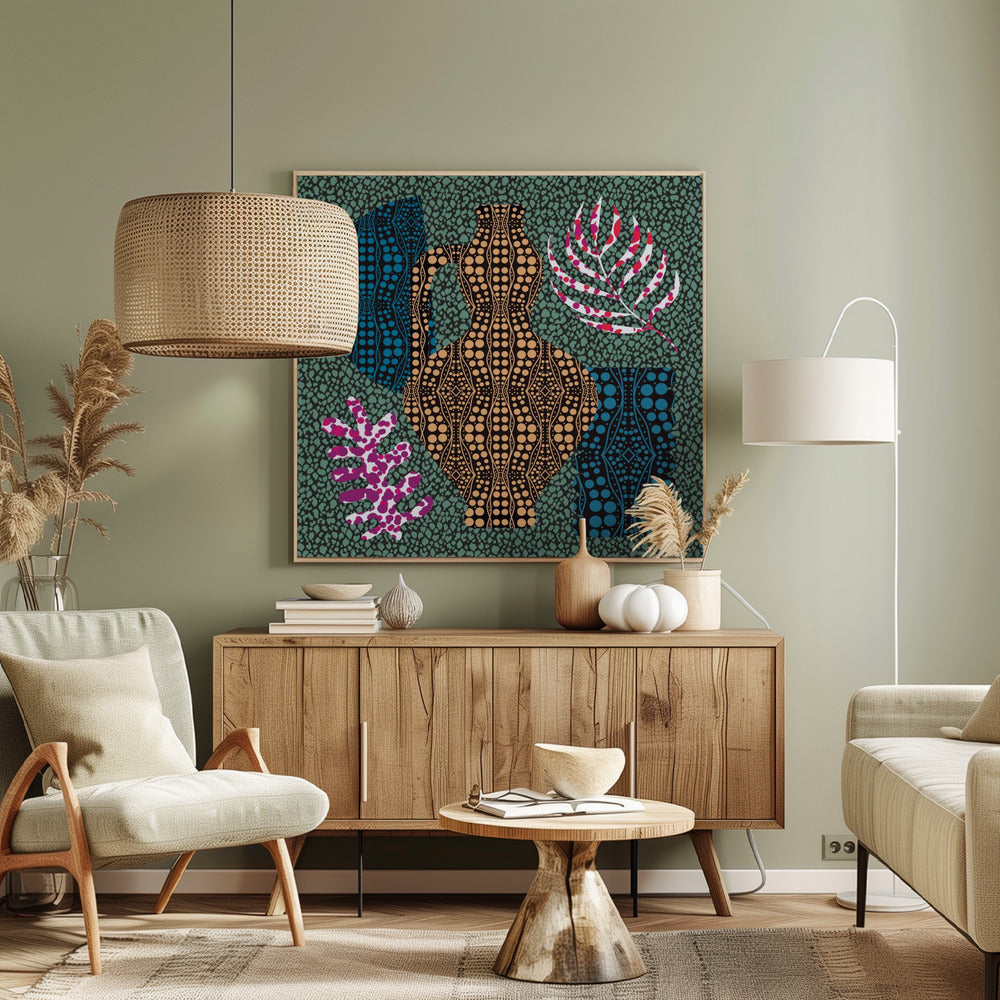 Mosaic Bohemian Composition | Canvas