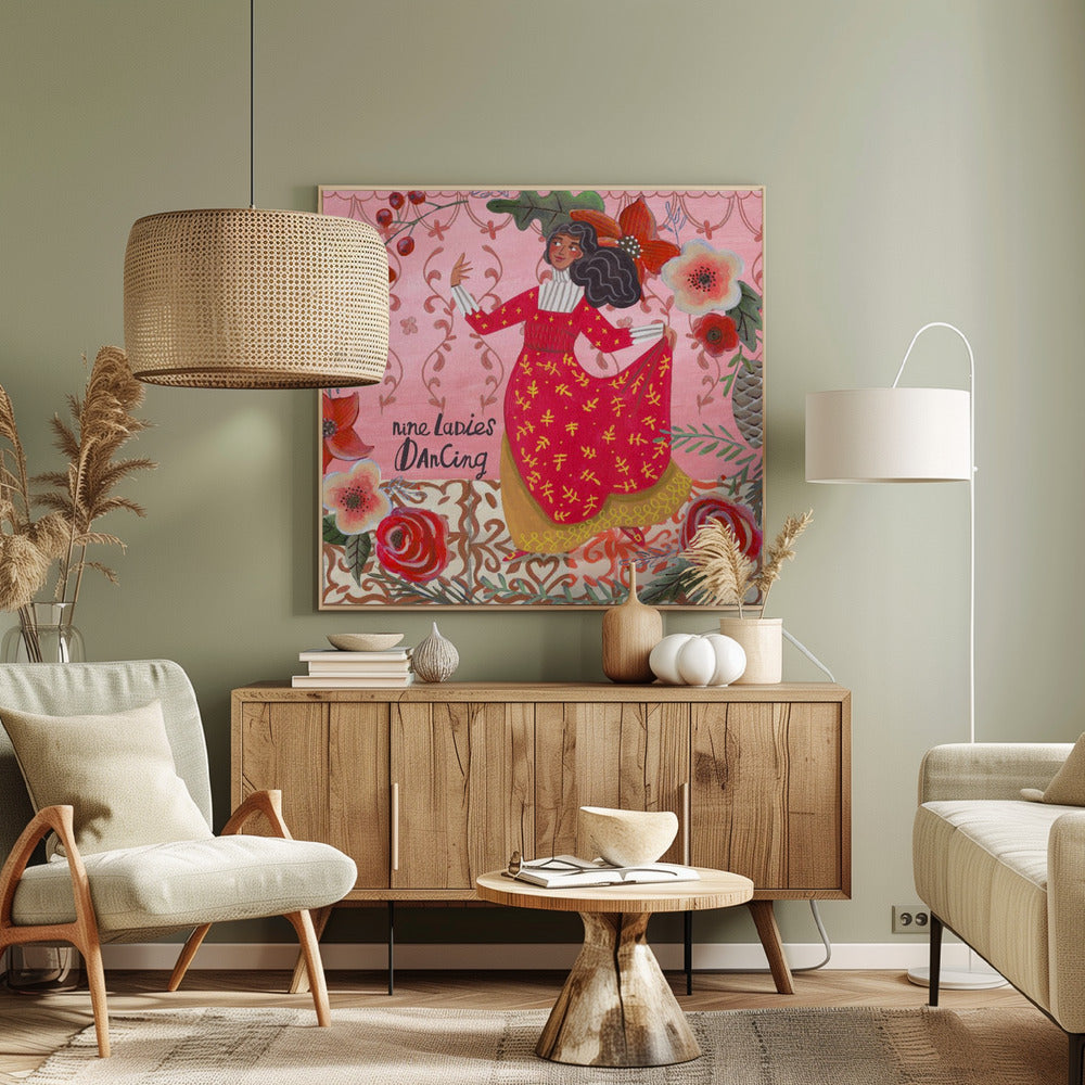 Nine Ladies Dancing | Canvas