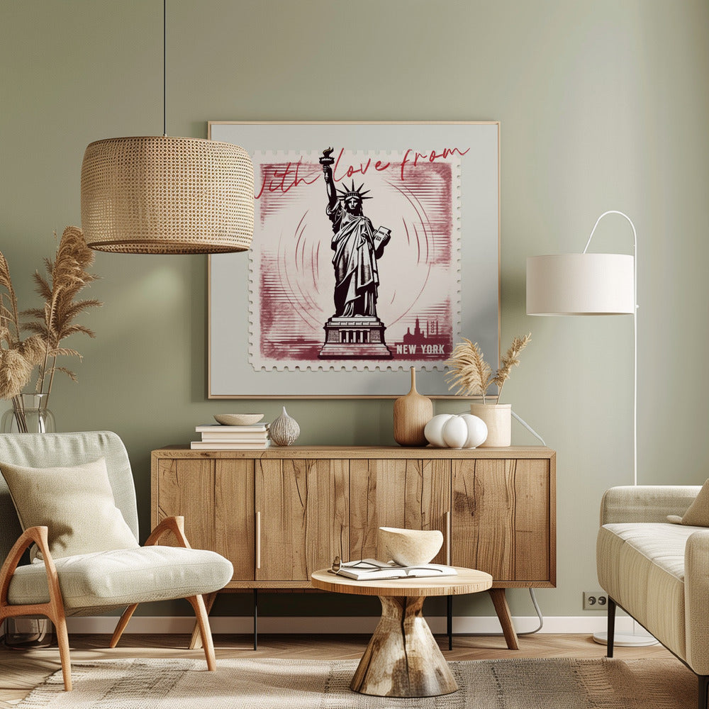 With Love From New York | Canvas