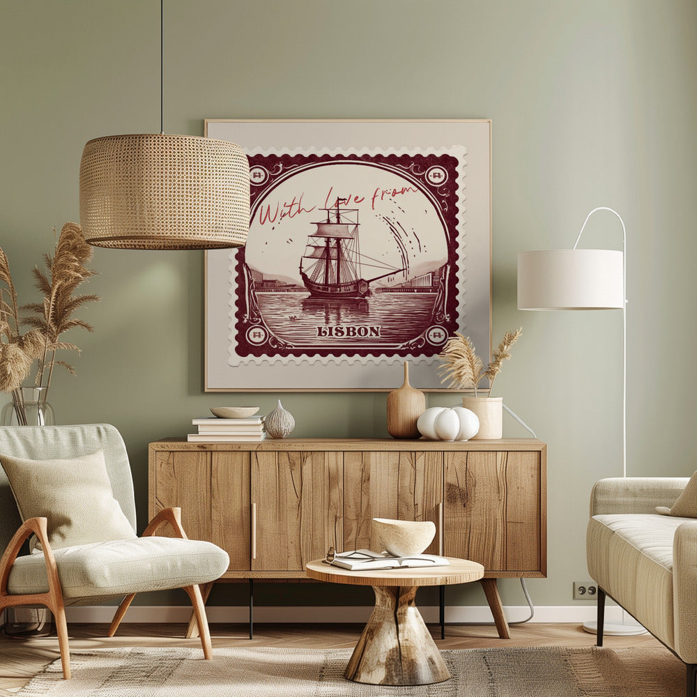 With Love From Lisbon | Canvas