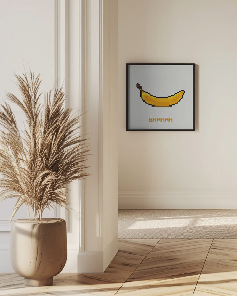 Pixelfrucht - Banane | Poster