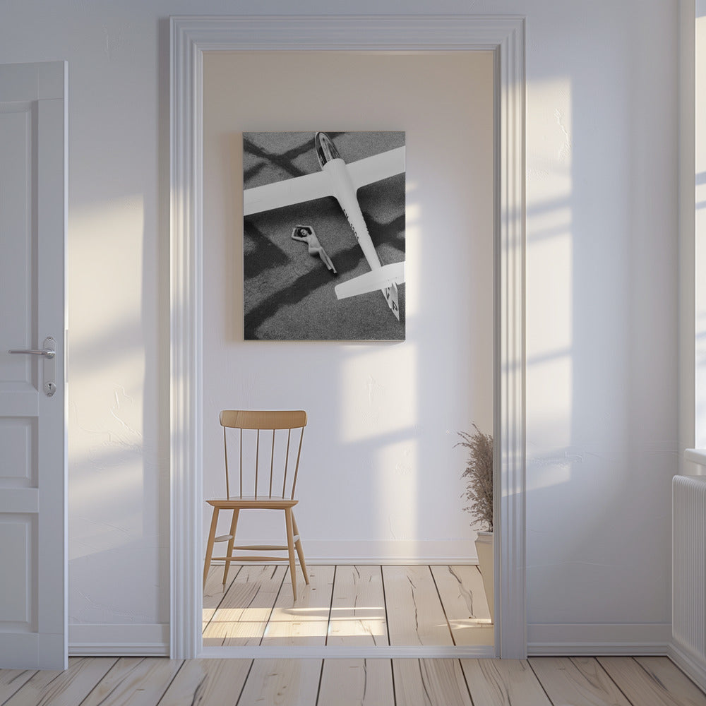 On the airport | Canvas