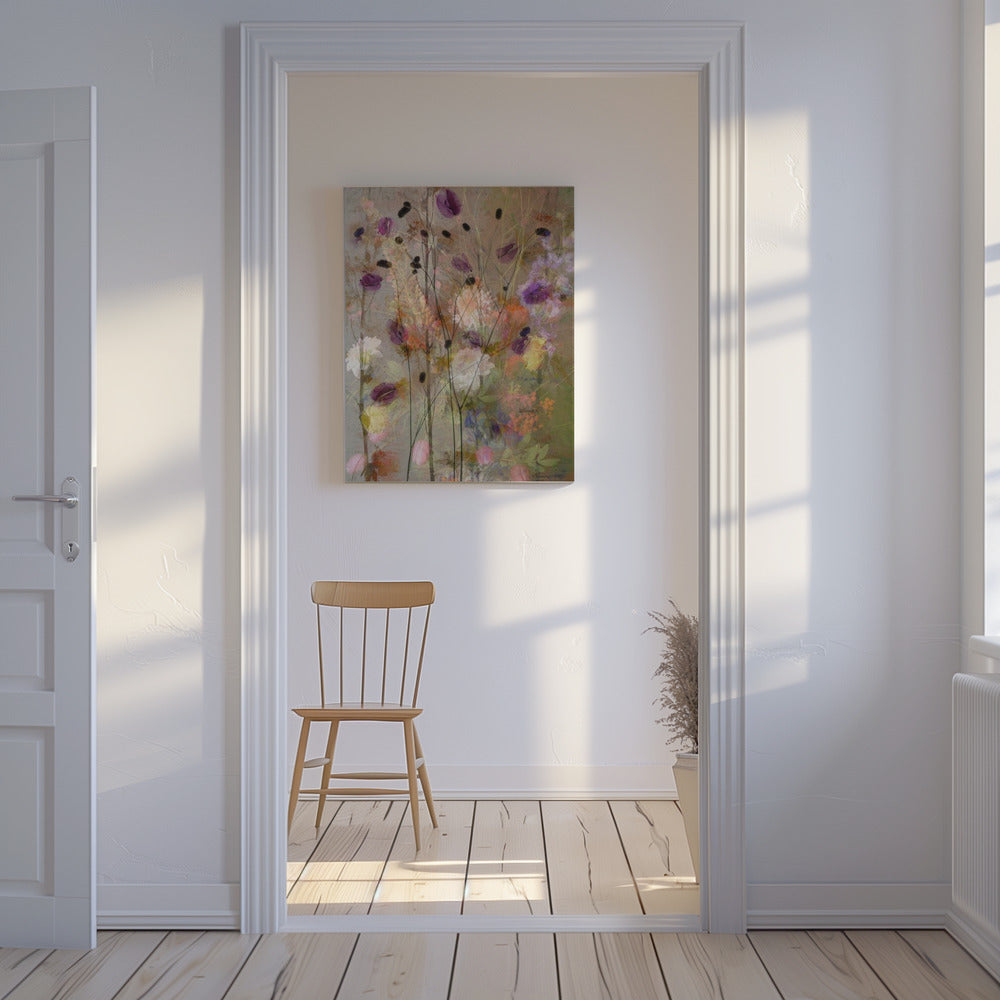 Maleriske blomster | Lærredsbilleder