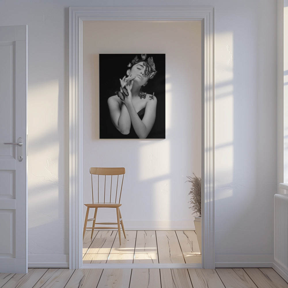 PASSION FOR ELEGANCE I MONOKROM | Lærredsbilleder
