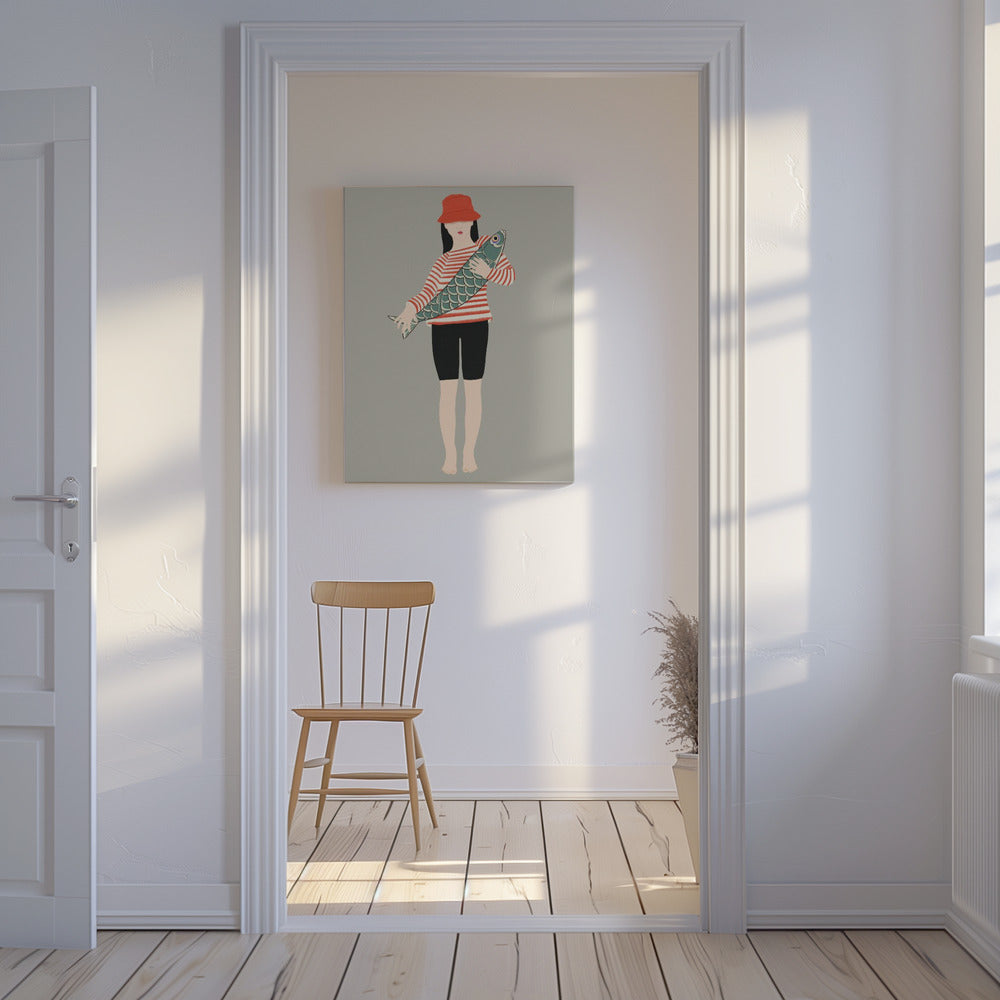 Mon poisson | Tableaux sur Toile