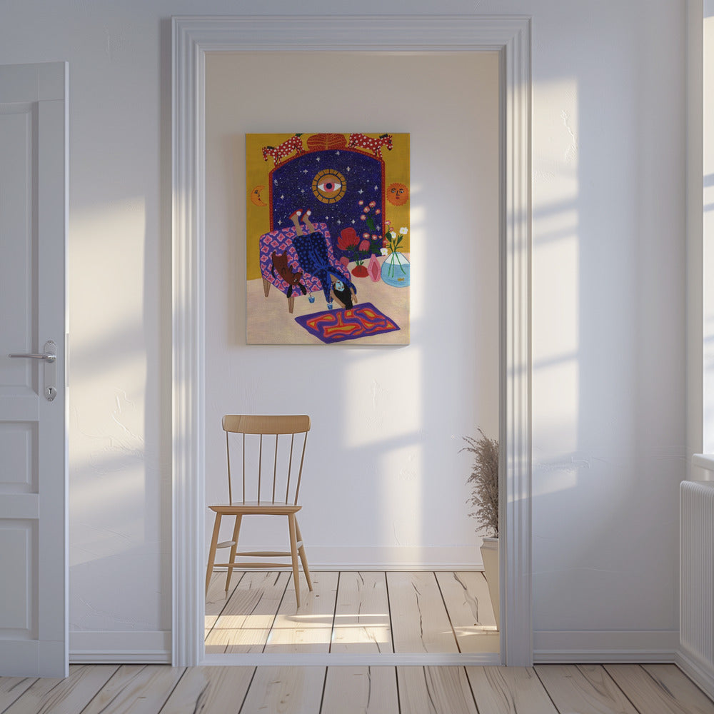 Vrije dag van kantoor | Canvasprints