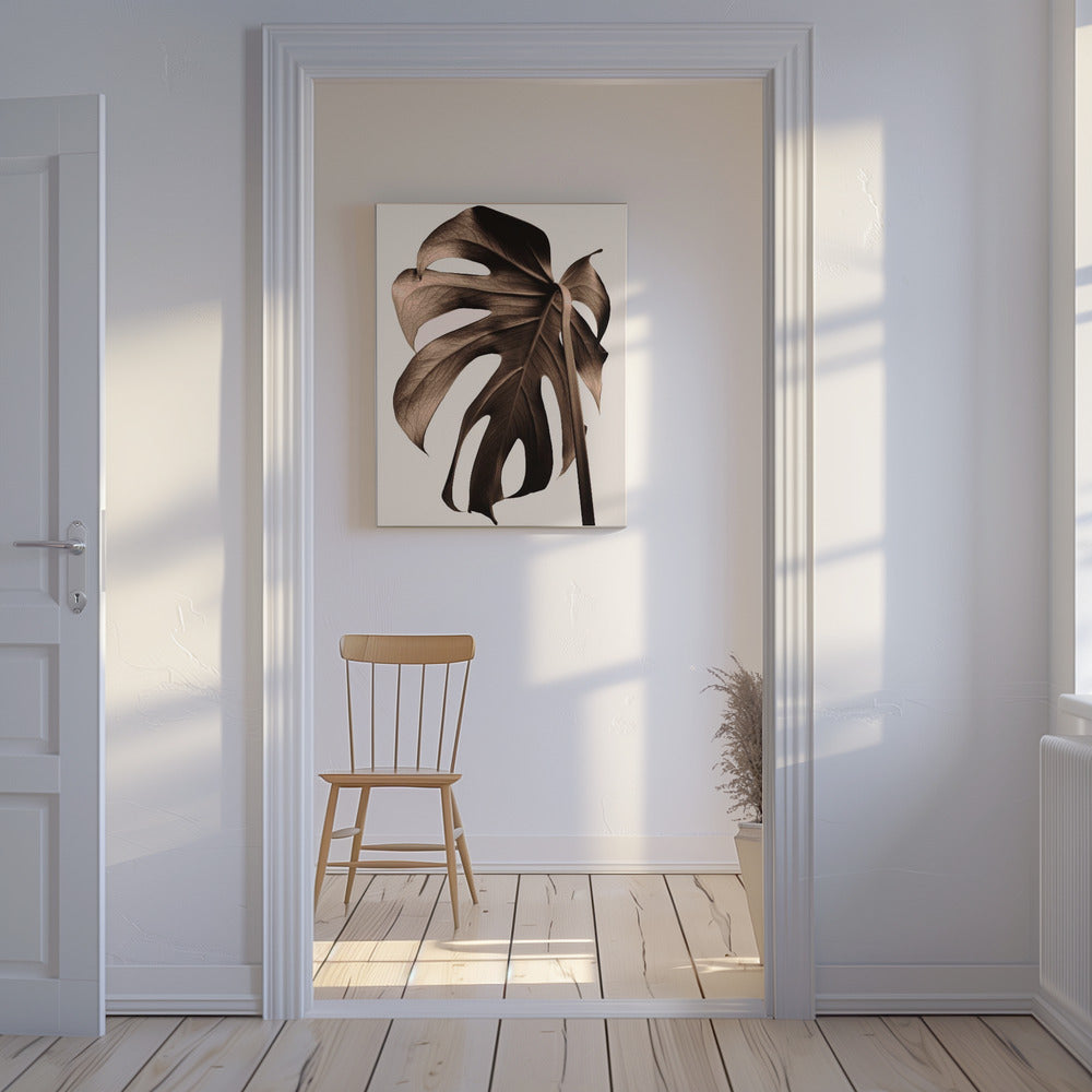 Monstera Goud | Canvasprints