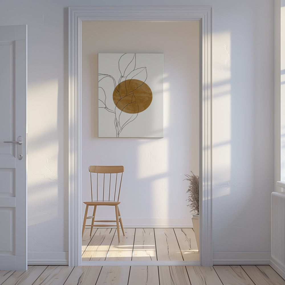 Plante og sol | Lerretsbilder