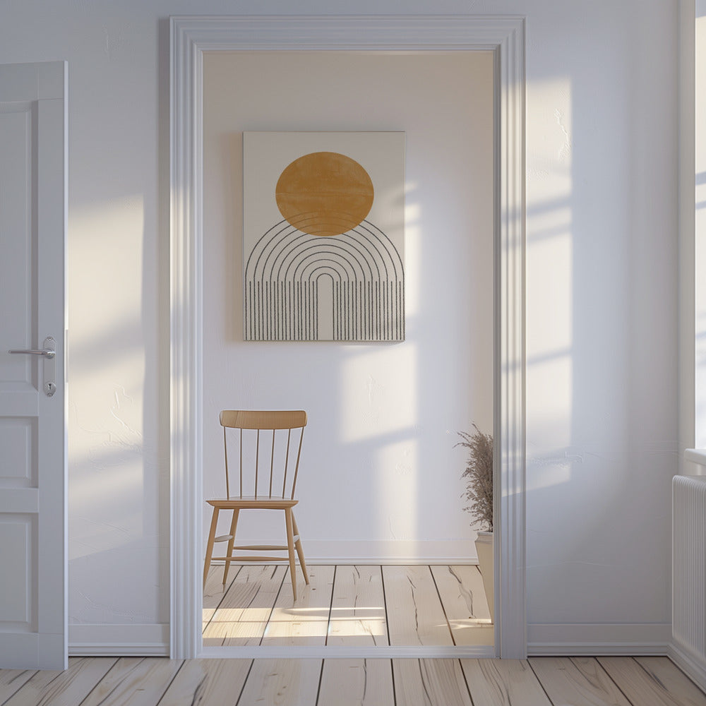 Bågekomposition nr 4. | Canvas