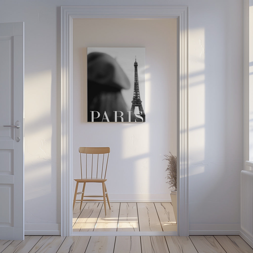 Parijs Tekst 4 | Canvasprints
