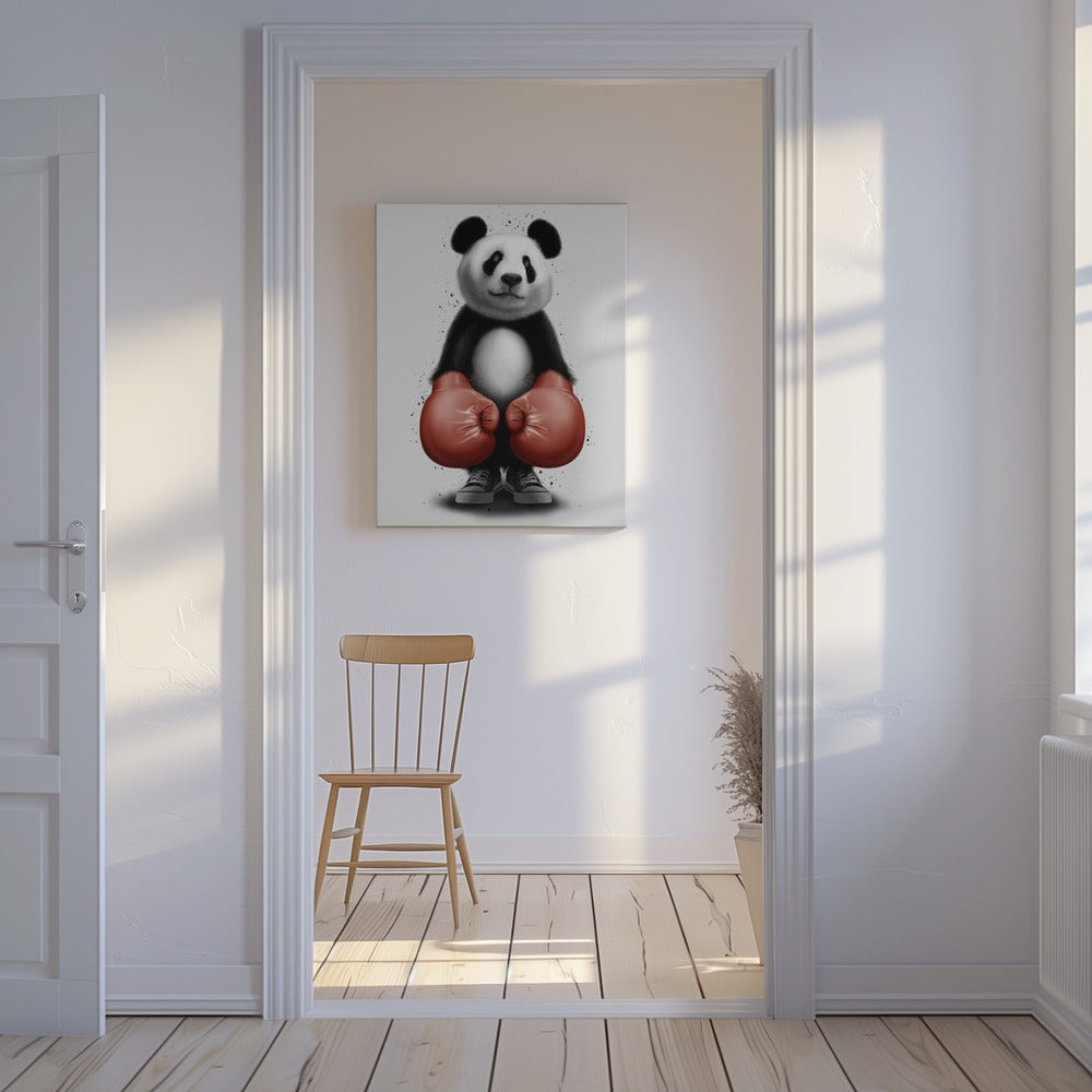 PANDA BOXER | Lærredsbilleder