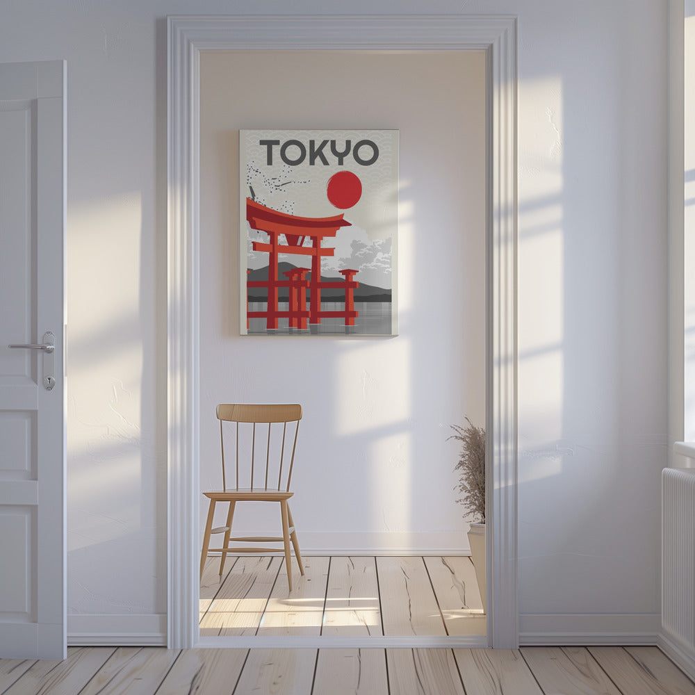 Tokyo Sole | Stampe su Tela