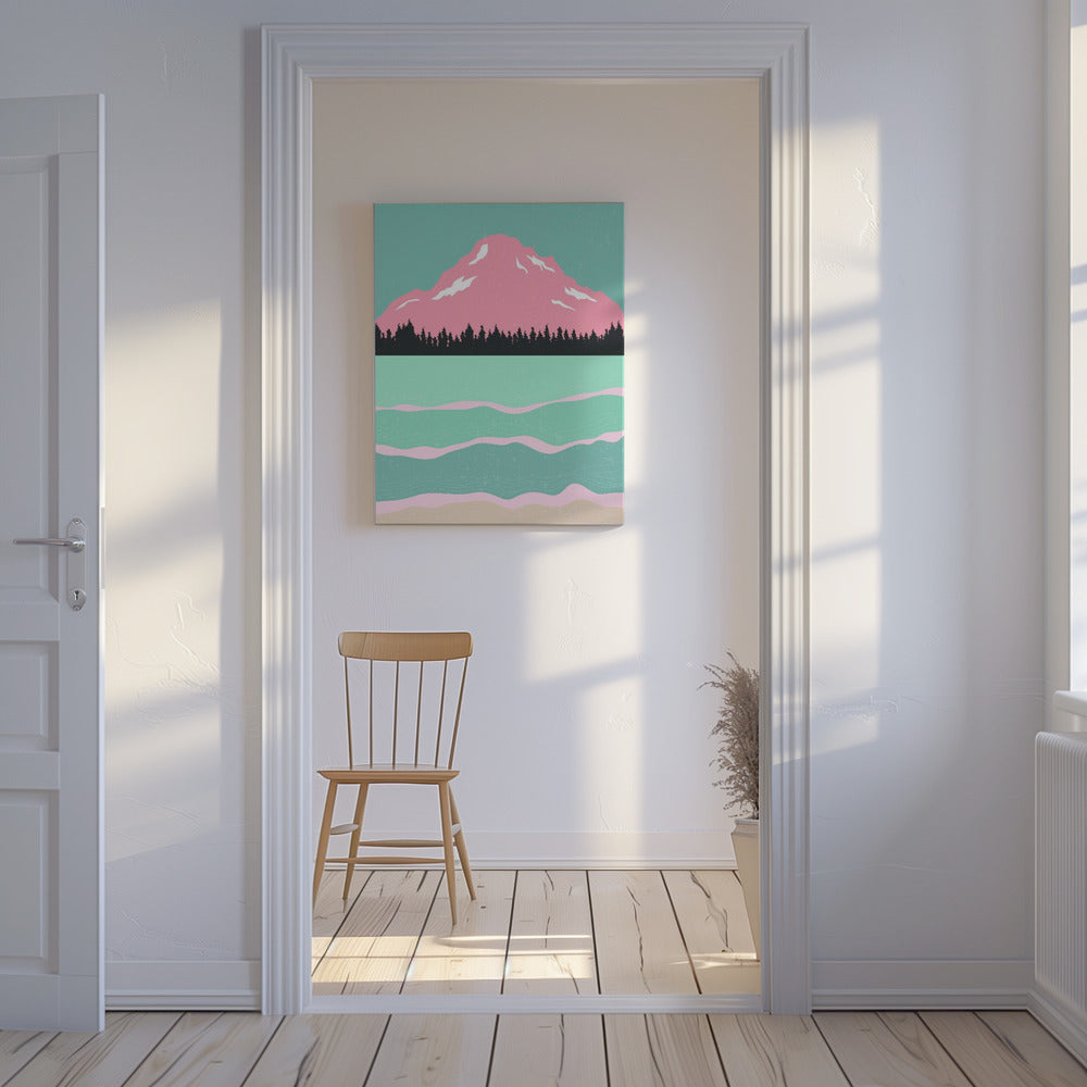 Minimalistiset vuoret #1 | Canvastaulut