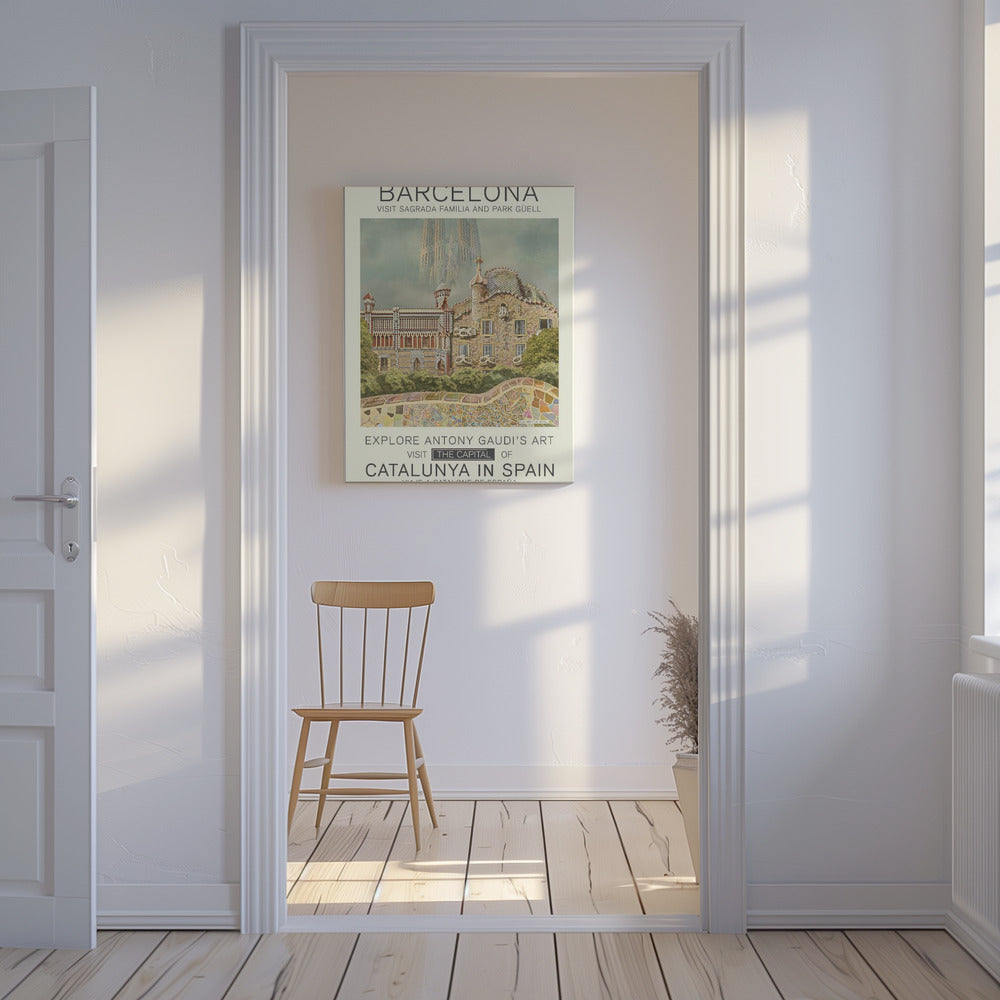 Estampado de Barcelona | Impresiones en Lienzo