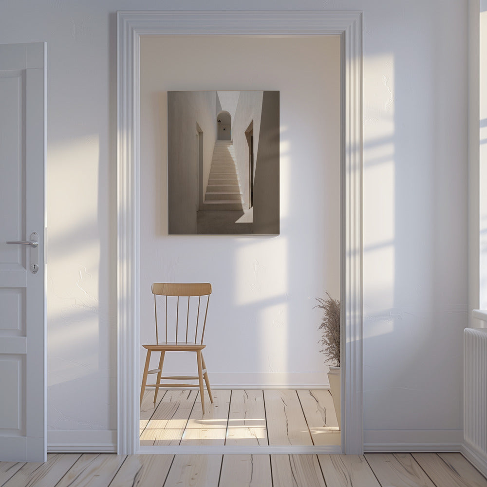 Escalier vers la lumière | Tableaux sur Toile
