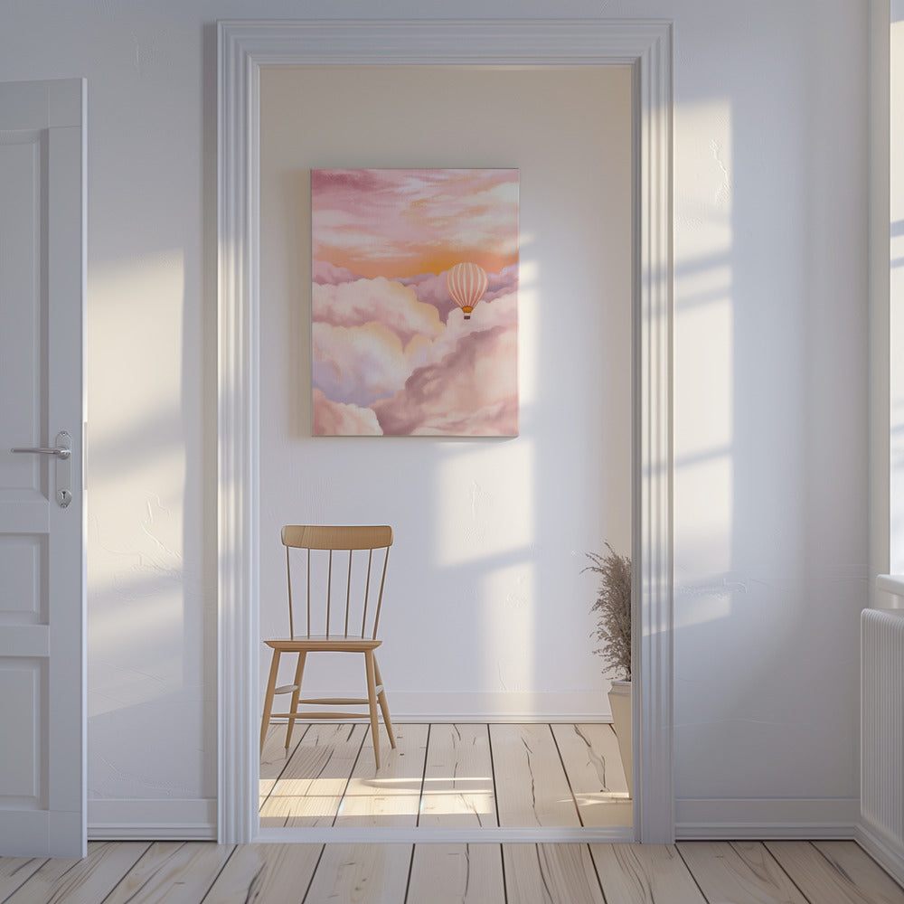 In de wolken | Canvasprints