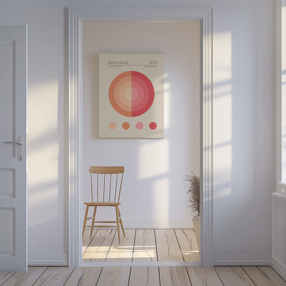 Bauhaus Pink -asunto | Canvastaulut