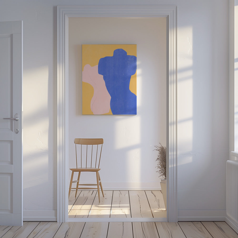 Colorful Torso Silhouettes | Canvas