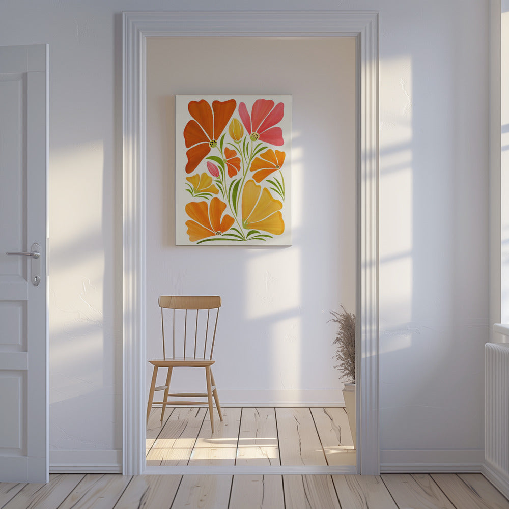 Forårsvildblomster | Lærredsbilleder