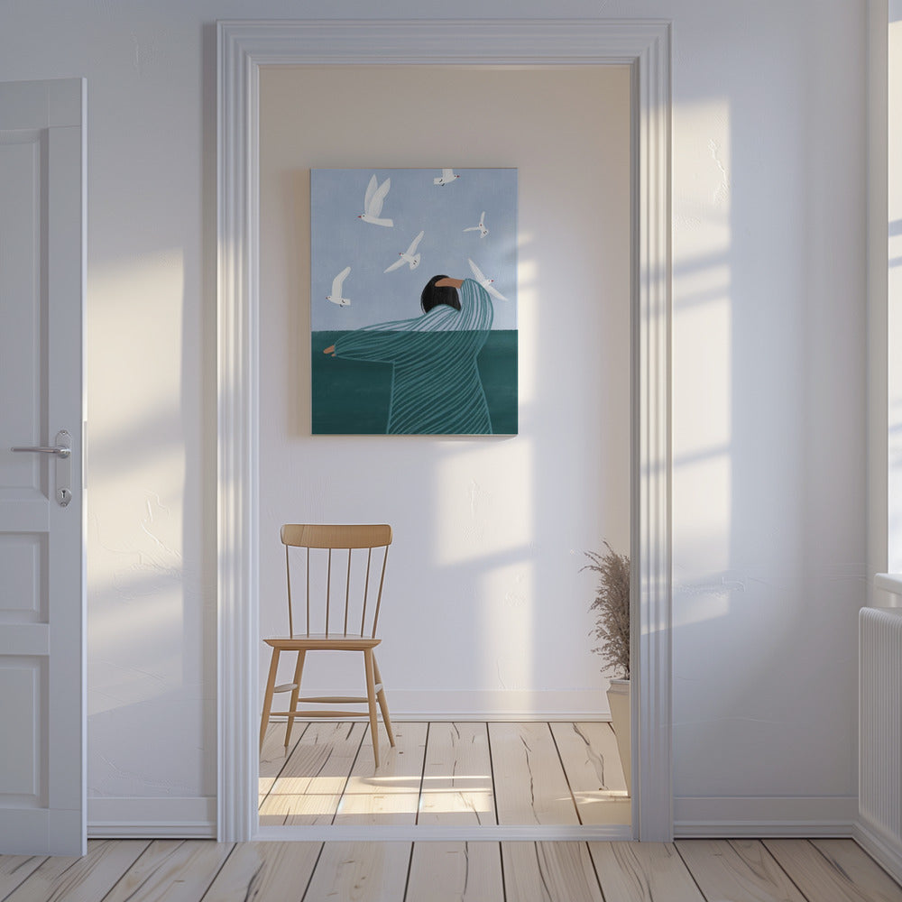 Serenità in riva al mare | Stampe su Tela