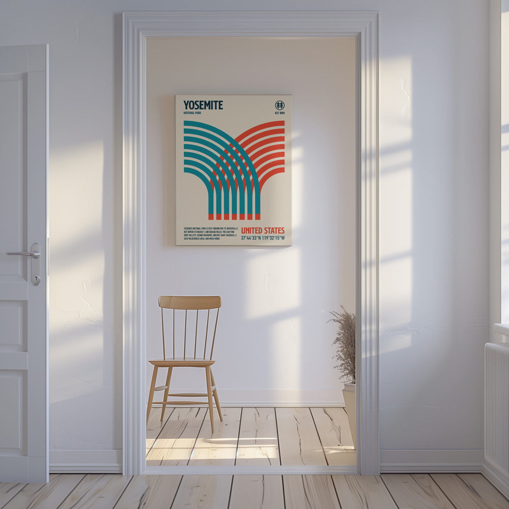 Viajes al Parque Nacional de Yosemite Posters - Impresiones de Arte | Impresiones en Lienzo
