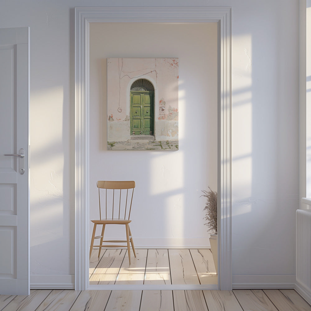 The Green Door | Canvas