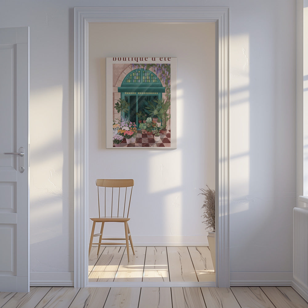 Floristería francesa Posters - Impresiones de Arte | Impresiones en Lienzo