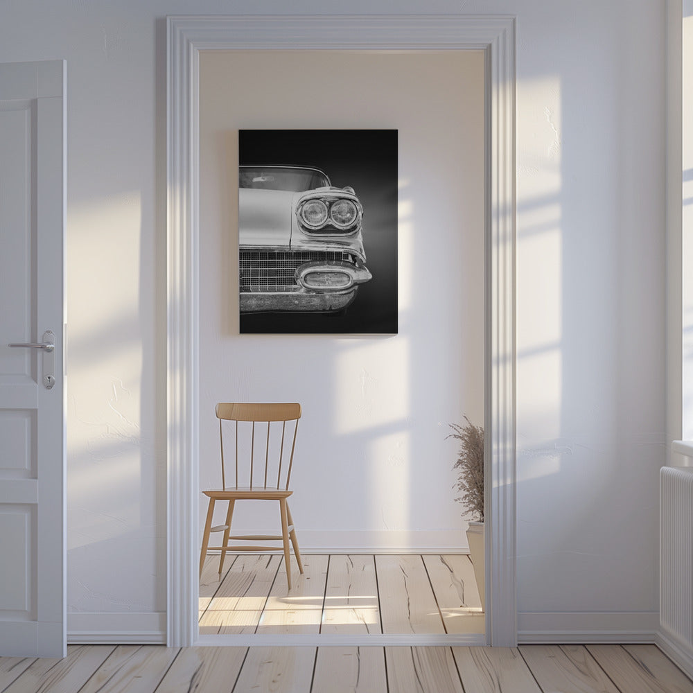 Amerikansk klassisk bil Bonneville 1958 Cabriolet | Canvas