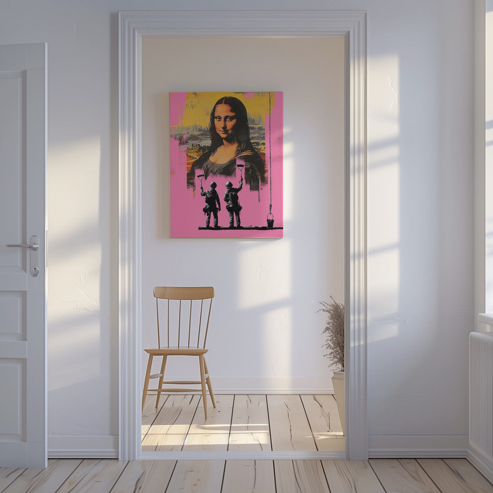 Rosa Monalisa | Leinwand-Bilder