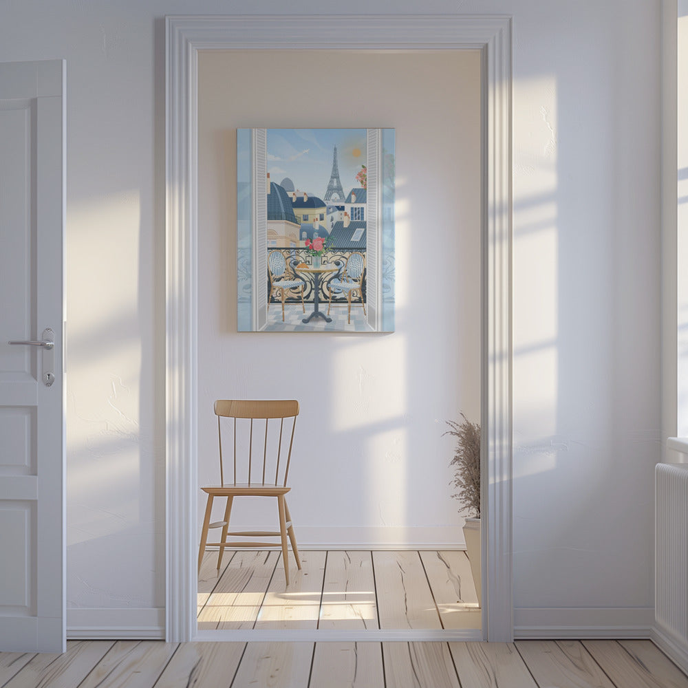 Pariserterrassen | Lærredsbilleder