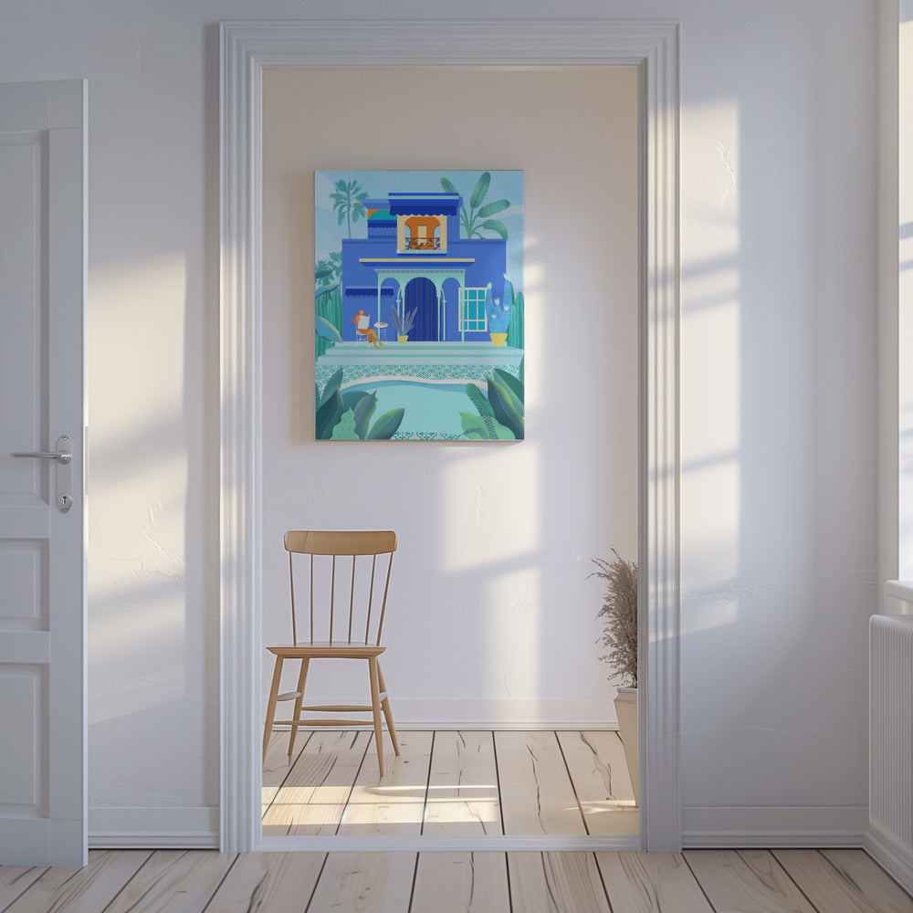 Oasi Blu | Stampe su Tela